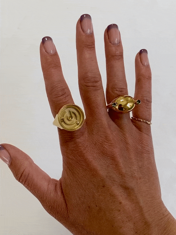 Elegant Petite Maze Ring for Women - Dainty Stackable Gold or Silver Band - Perfect for Everyday Wear, Gifts & Special Occasions