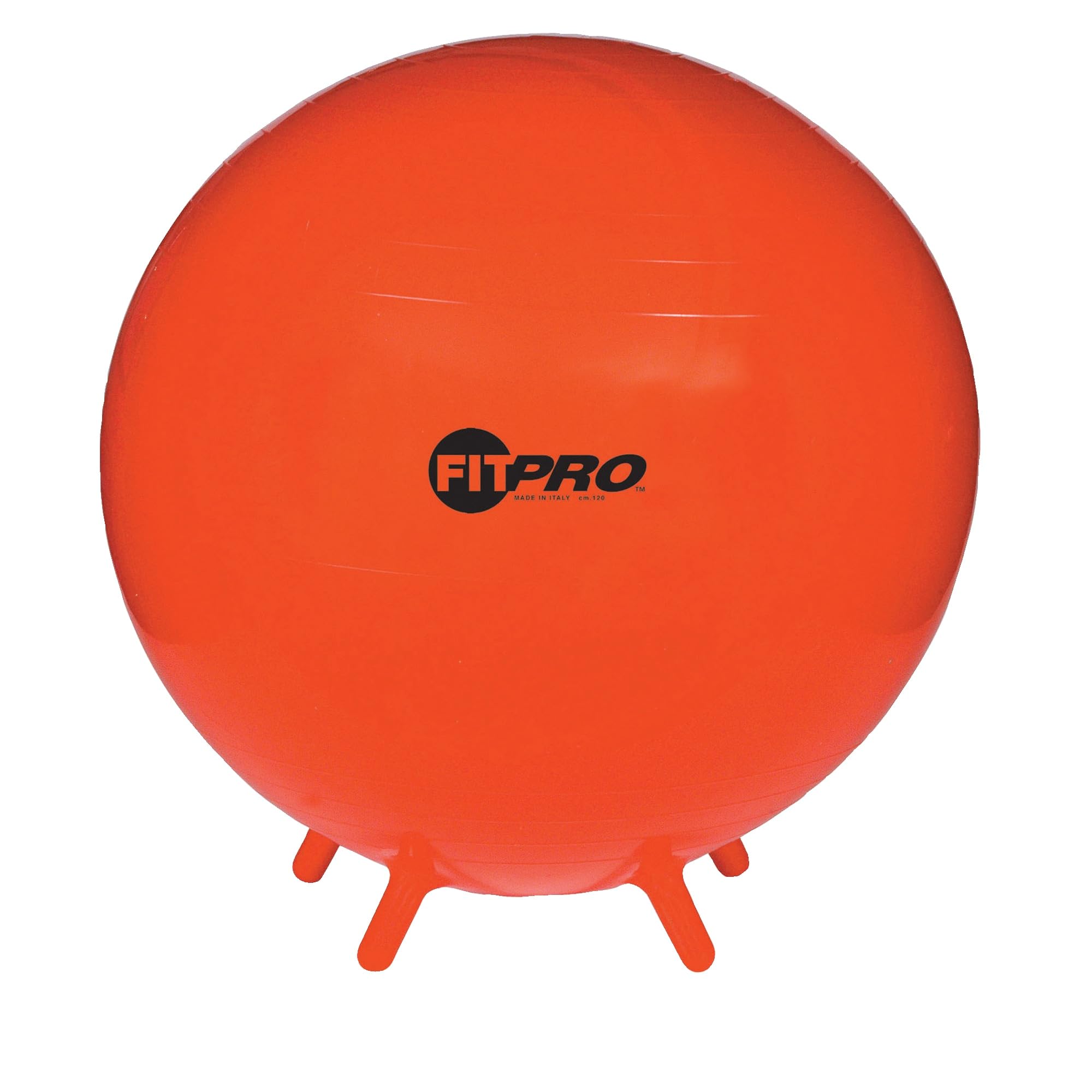 Champion Sports Fitpro Stability Ball with Legs - Exercise & Yoga Balance Ball for Home Gym, Pilates, and Physical Therapy Workouts