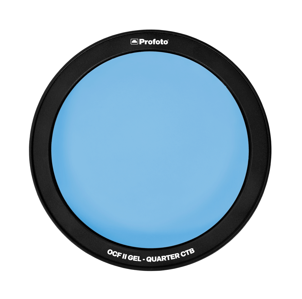Profoto OCF II Gel Quarter CTB - Color Temperature Blue Filter for Photography Lighting, Perfect for Studio & Outdoor Shoots