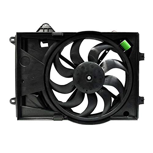 RAREELECTRICAL Replacement Engine Cooling Fan Compatible with Chevrolet Sonic 2012-2013 - Part Numbers 94509632, 95080111, 95352379, GM3115244 - Perfect for Overheating Prevention & Summer Driving