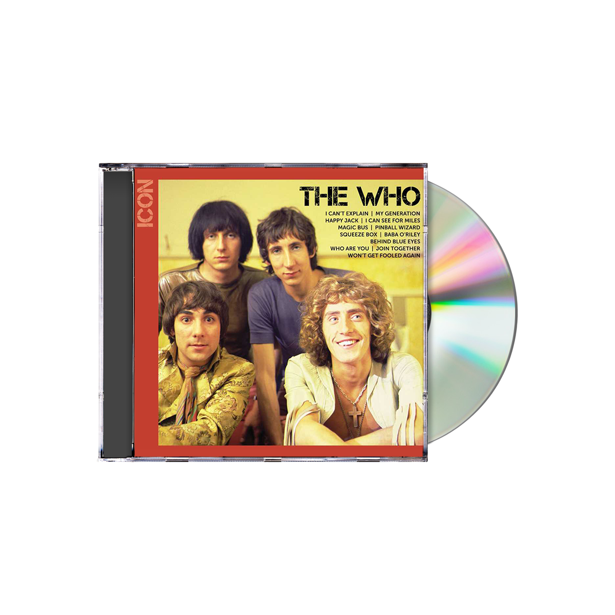 The Who Icon CD - Classic Rock Music Album for Fans & Collectors - Perfect for Home Listening, Gifts & Music Collections