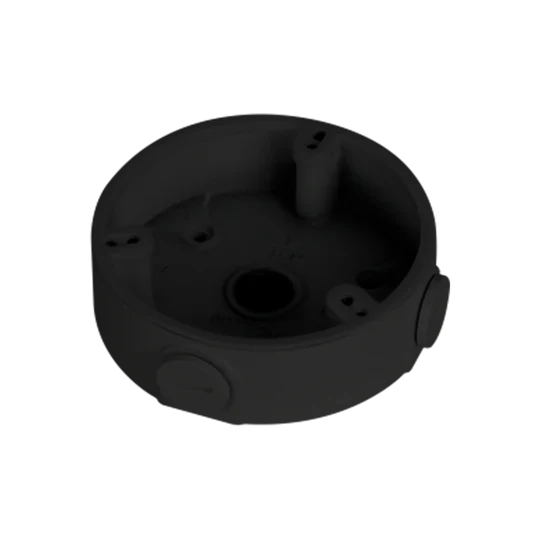 Dahua Waterproof Junction Box Black - Outdoor Electrical Enclosure for Security Cameras & Wiring Protection - DH AC PFA136 B