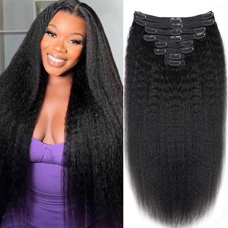 Natural Black Kinky Straight