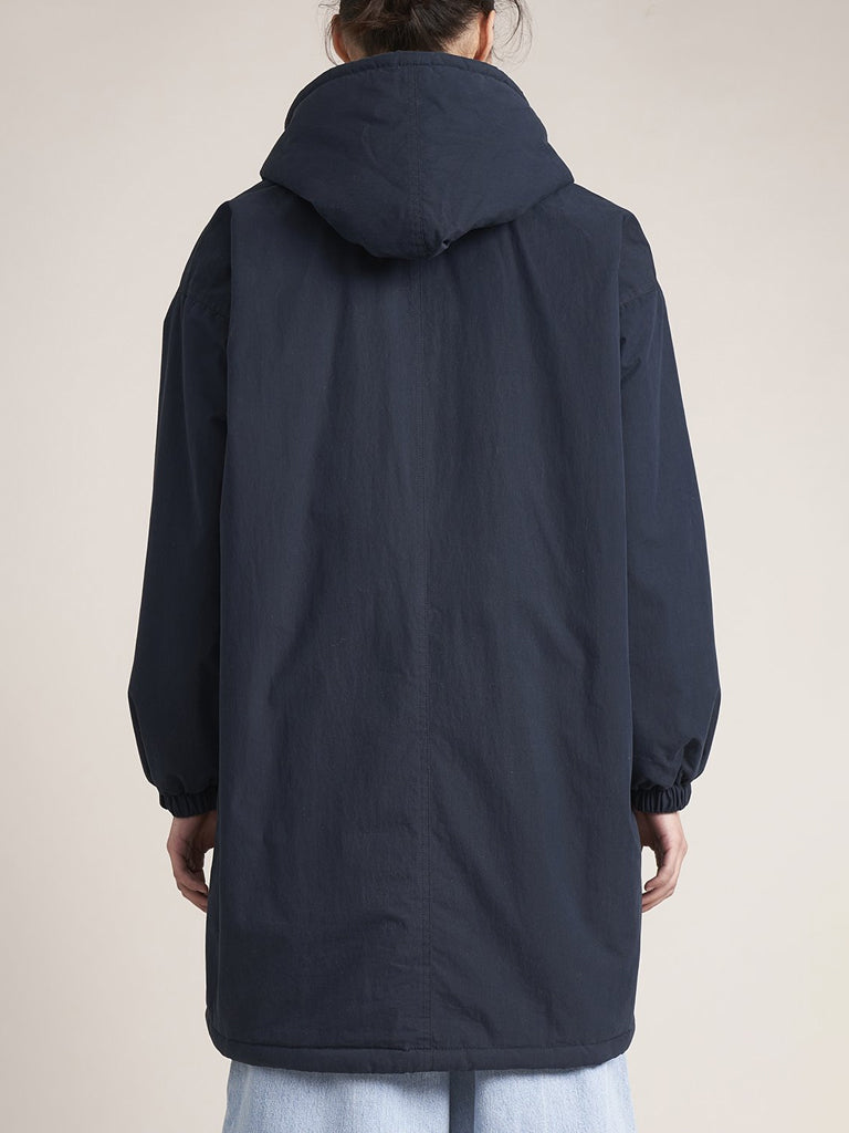 Bellerose Laos Classic Coat for Women - Elegant Long Trench Coat with Belt, Fall & Winter Outerwear - Perfect for Office, Travel, and Formal Occasions