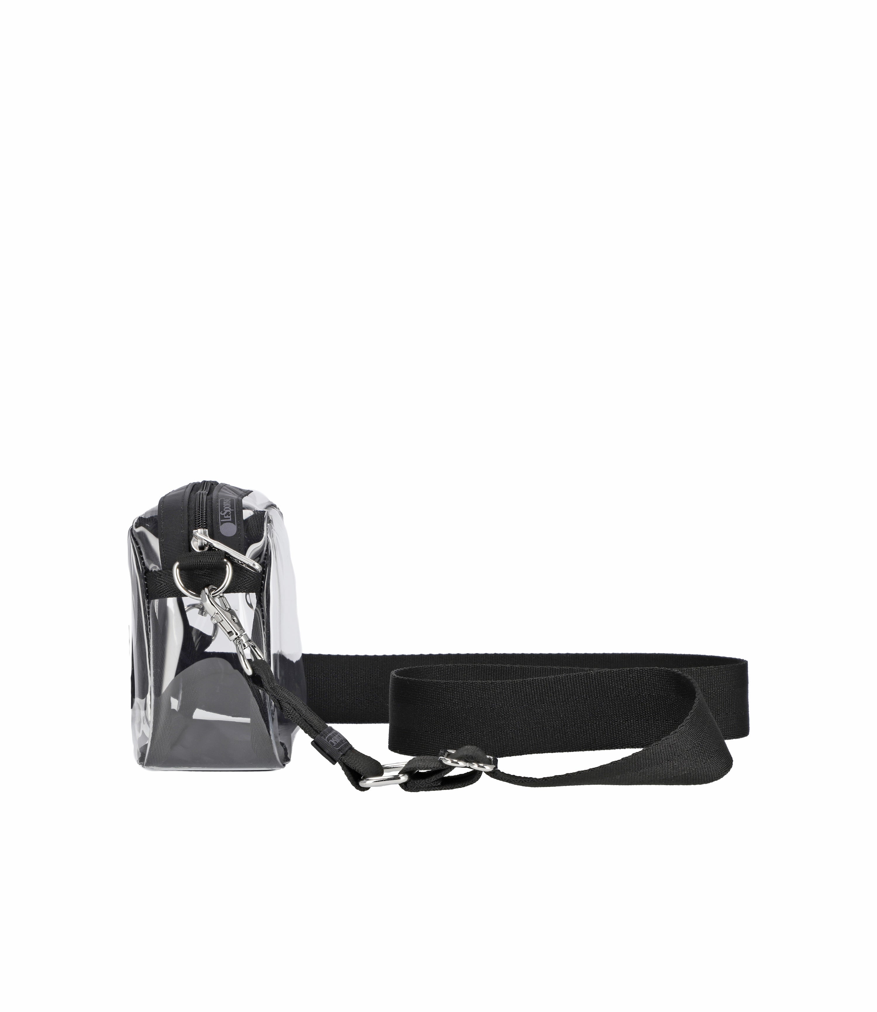 Clear East/West Phone Crossbody Bag for Women - Stylish & Secure Crossbody Purse with Adjustable Strap - Perfect for Travel, Shopping, and Everyday Use