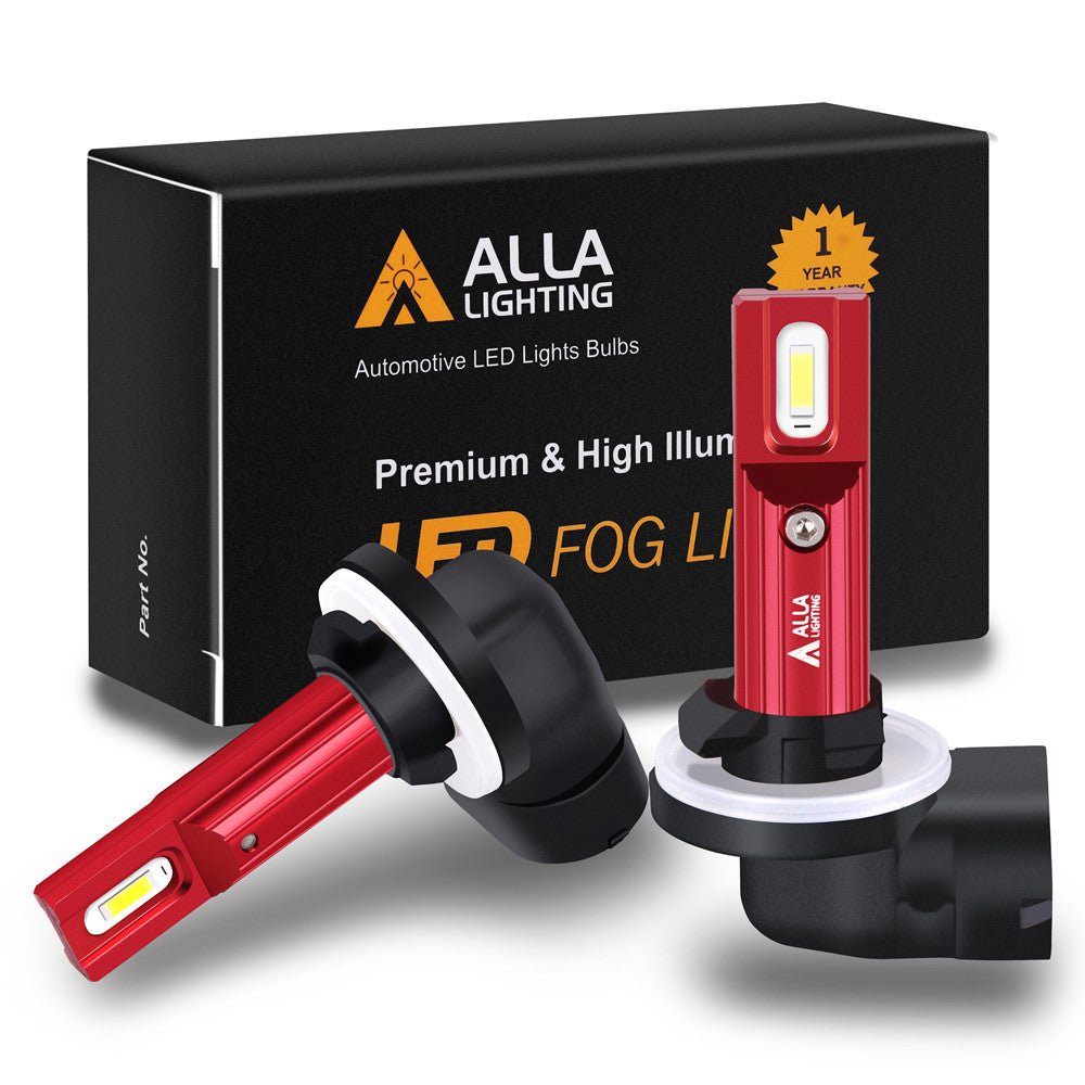 886 881 Super Bright LED Fog Light Bulbs - Replacement for 896 889 898 H28 - Perfect for Night Driving & Off-Road Adventures