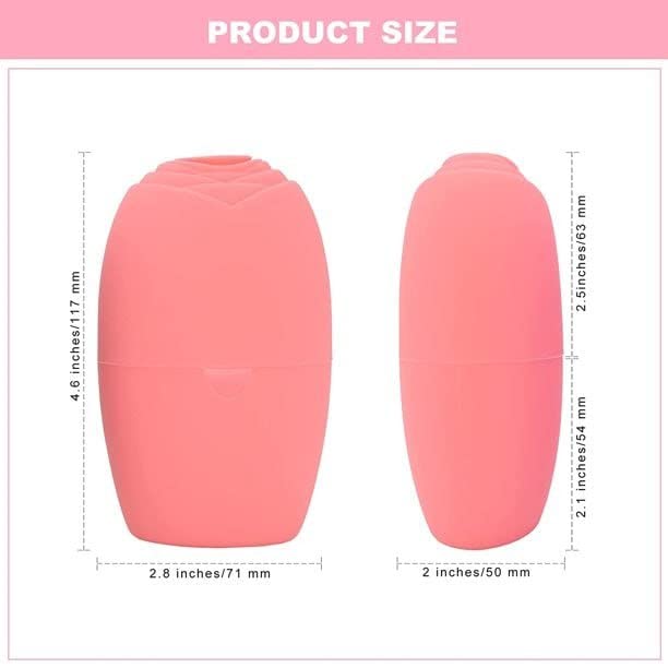 DUNGRANI ENTERPRISE Korean Ice Face Massage Roller - Cooling Facial Massager Tool for Women, Anti-Puffiness & Skin Tightening - Perfect for Morning Routine, Post-Workout Recovery & Makeup Prep