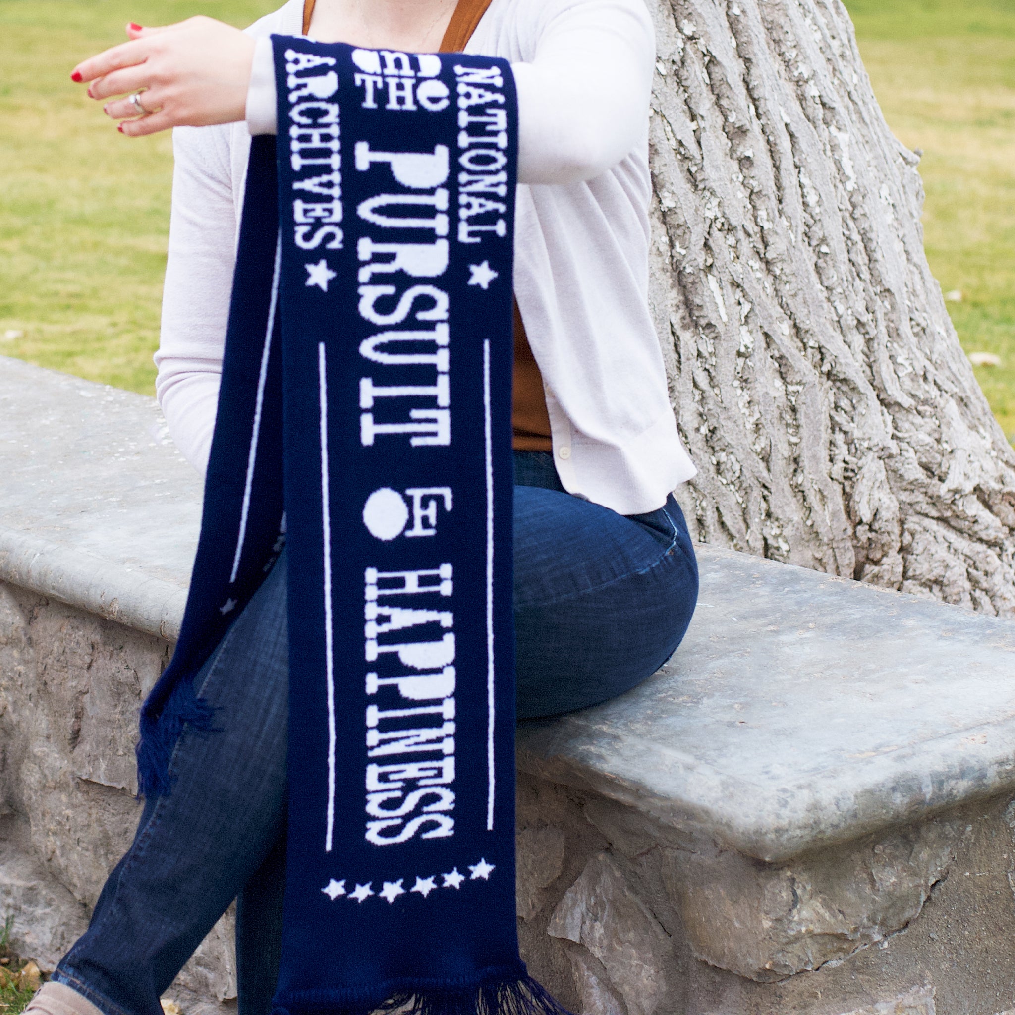 Life Liberty Fringed Tassel Scarf - Stylish Boho Fashion Accessory for Women | Perfect for Fall Outfits, Parties & Casual Wear
