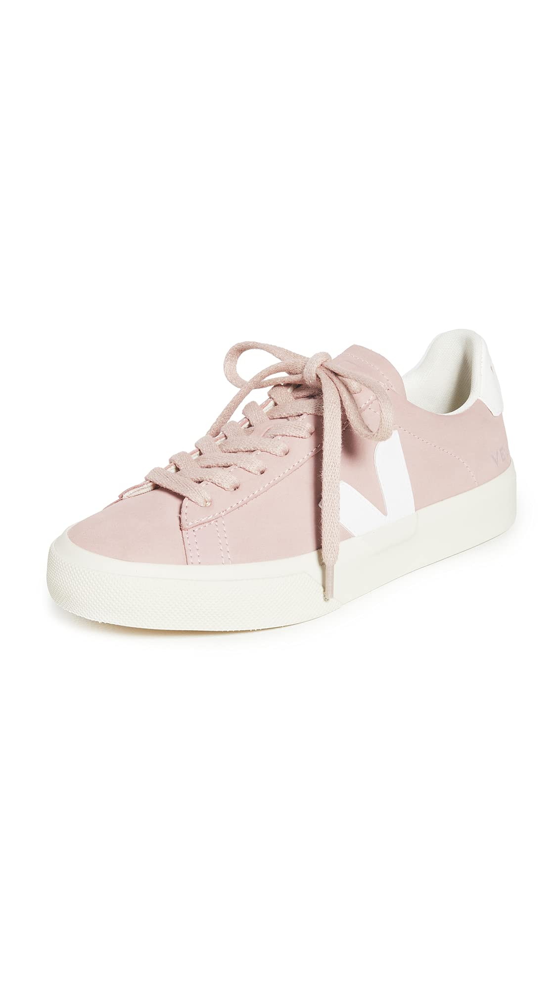 Veja Women's Campo Sneakers in Black & White | Eco-Friendly Vegan Leather Casual Shoes for Walking, Running & Everyday Wear