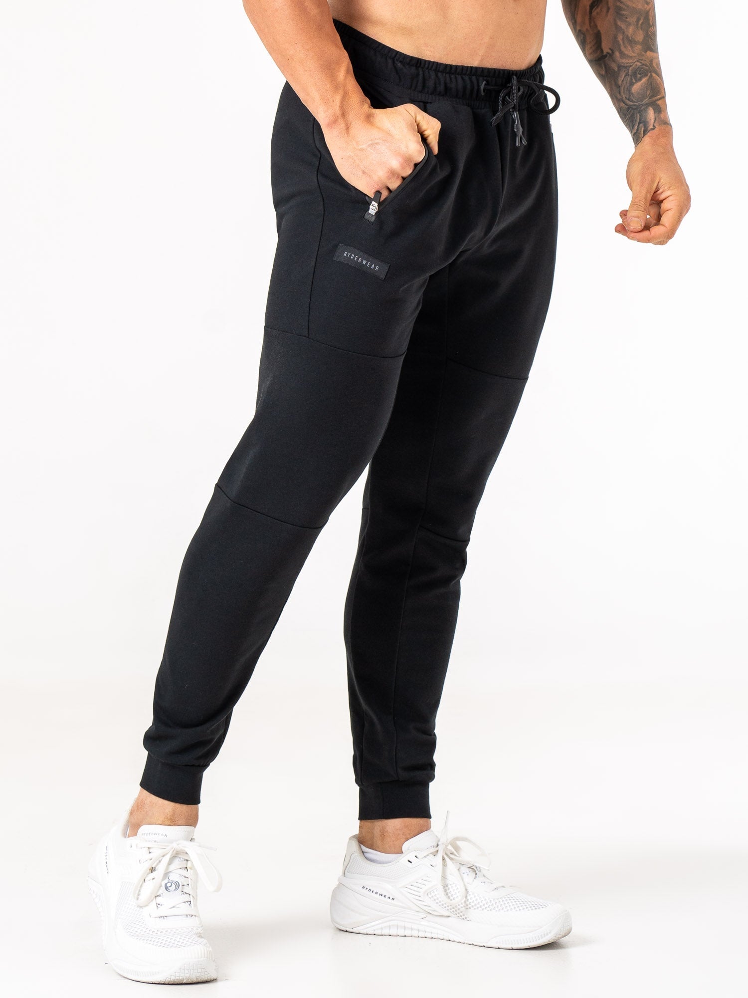 Endurance Track Pants for Men - High-Performance Running & Training Pants in Black - Perfect for Gym, Jogging, and Outdoor Workouts