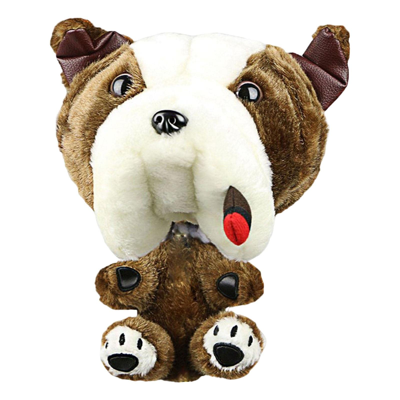 Puppy Shaped Golf Club Head Cover - Anti-Scratch Protection for Wood Drivers | Cute & Durable Golf Accessories for Men & Women | Perfect for Golf Course, Driving Range & Club Protection