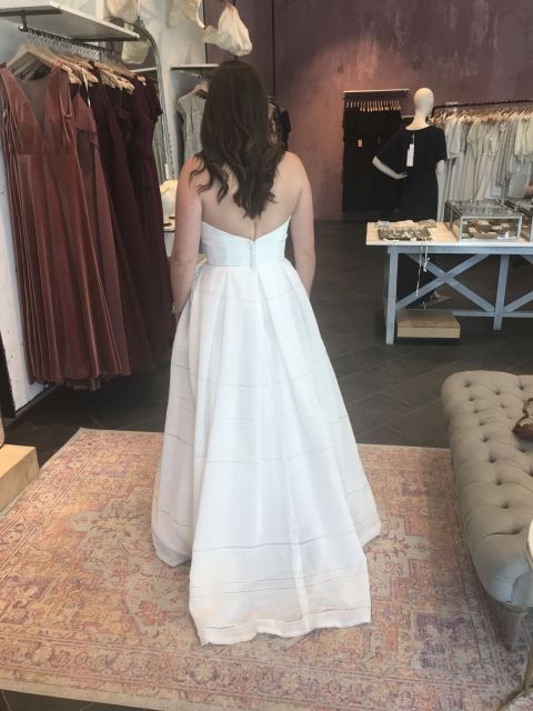 BHLDN Whispers & Echoes Bellevue Wedding Gown - Elegant Lace Bridal Dress for Formal Ceremonies & Romantic Photoshoots