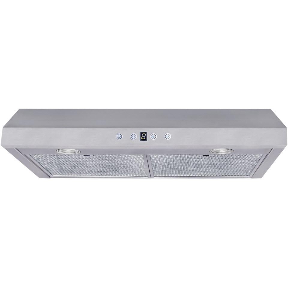 AVIVA 30 Inch Under Cabinet Range Hood AVB 306RS2 - Stainless Steel Kitchen Exhaust Fan with LED Lights & 3 Speed Settings - Perfect for Small to Medium Kitchens, Apartments, and Cooking Spaces