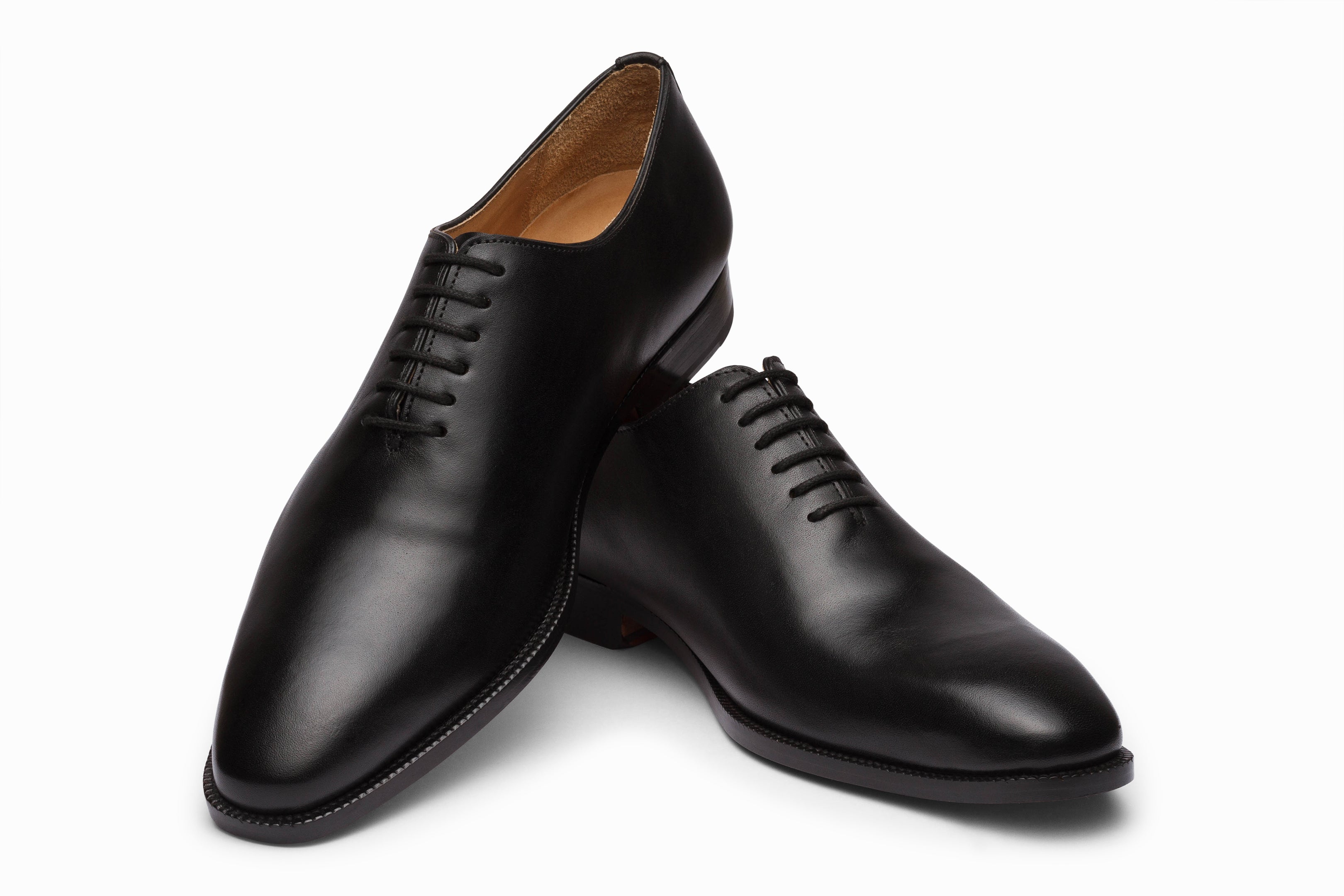 Premium Black Wholecut Oxford Dress Shoes for Men - Classic Formal & Business Attire - Perfect for Weddings, Office & Special Occasions