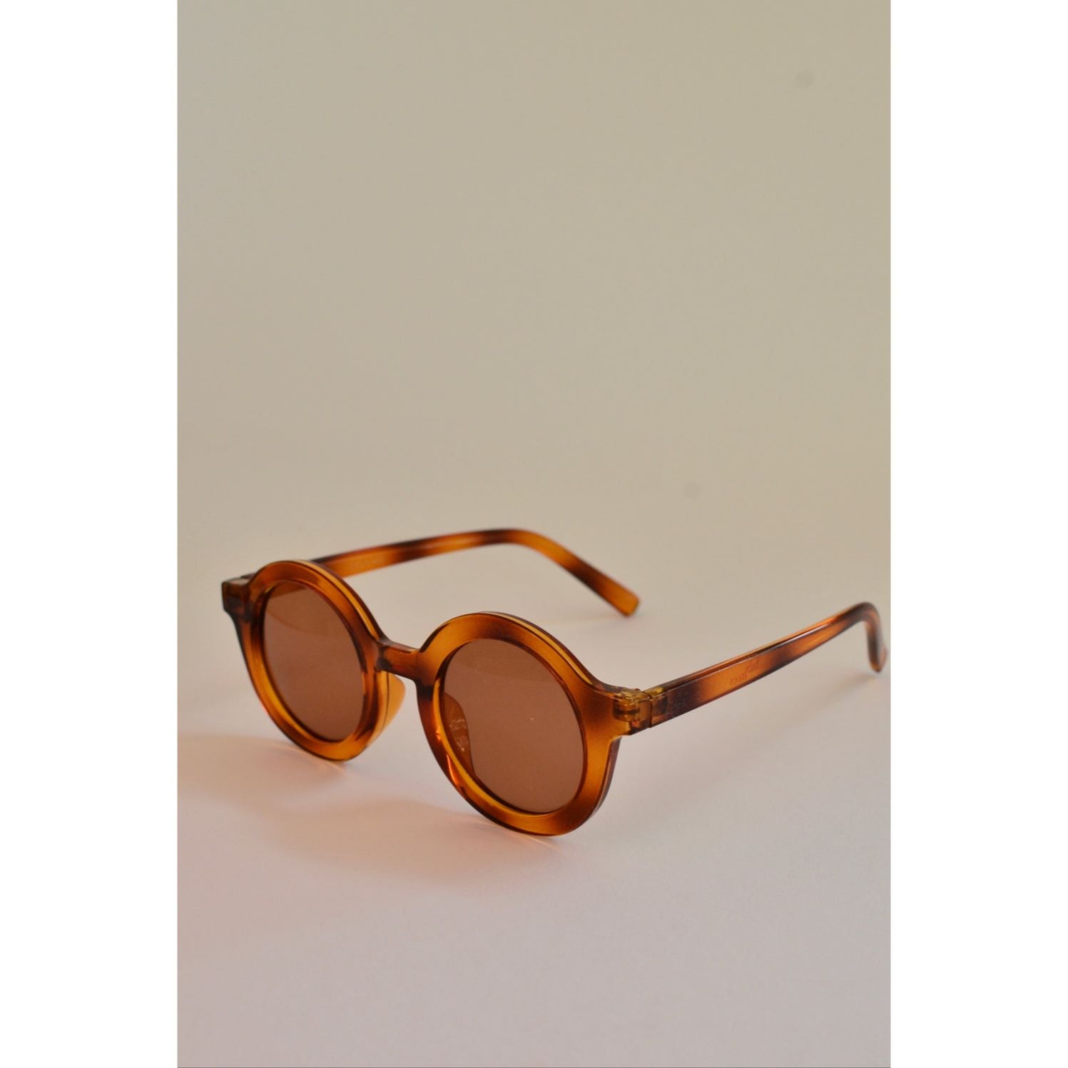 BabyMocs Adult Sunglasses - Signature Round Amber Lens for UV Protection & Style - Perfect for Outdoor Activities, Beach & Driving