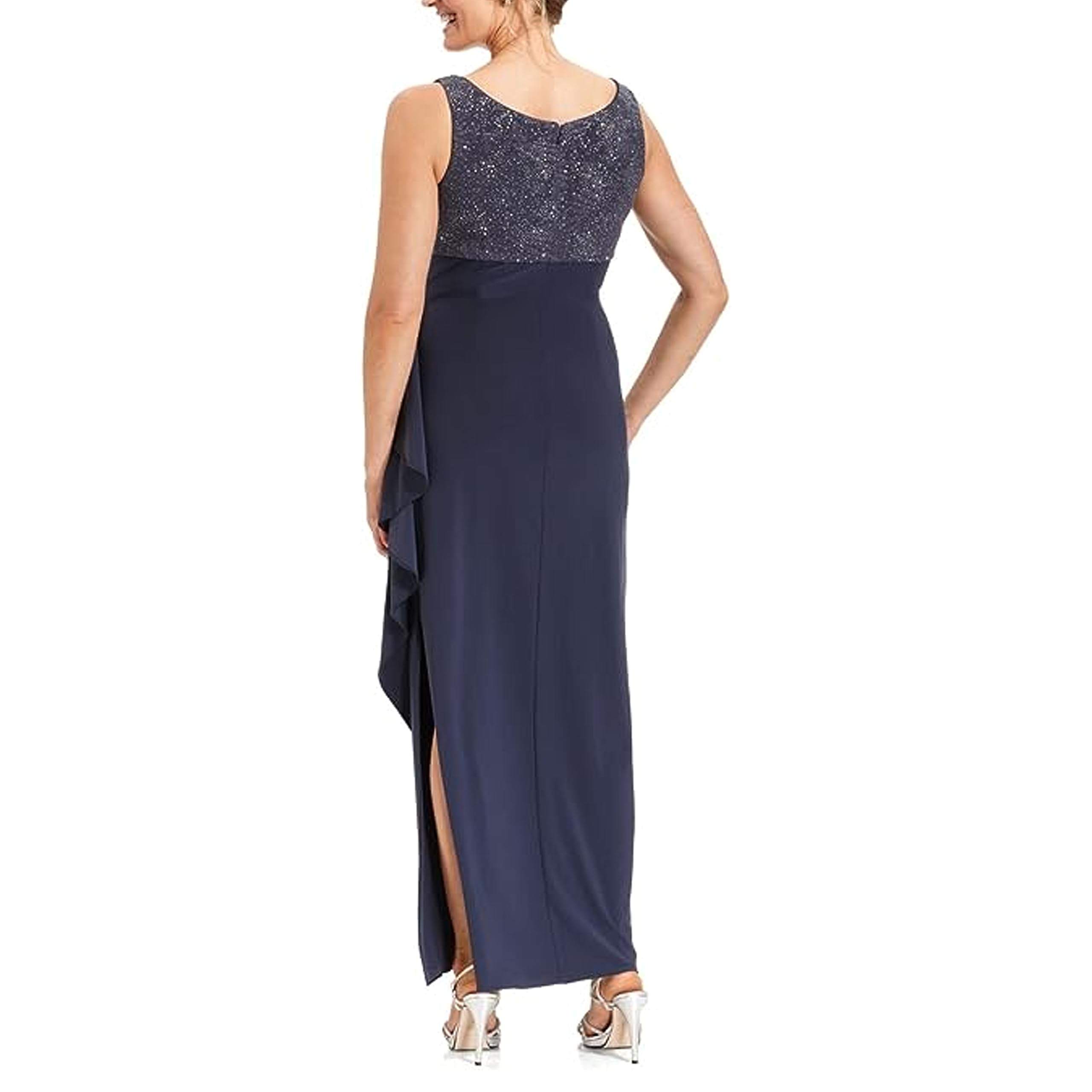 Alex Evenings Women's Empire Waist Bolero Jacket Dress - Formal Evening Gown for Weddings, Parties & Special Occasions (Petite & Regular Sizes) - Close Out Sale