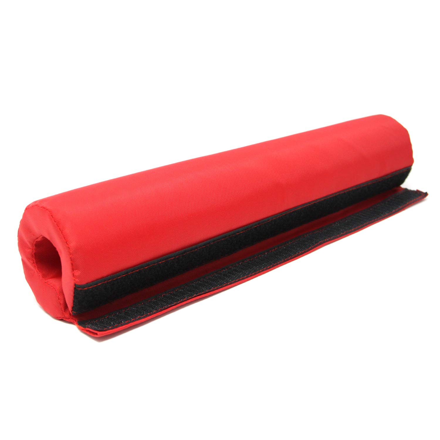 FITNESS MANIAC Barbell Squat Pad - Premium Foam Neck & Shoulder Support for Weightlifting - Compatible with Standard & Olympic Bars - Safety Straps Included - Ideal for Squats, Hip Thrusts & Strength Training - Gym & Home Workout Essential