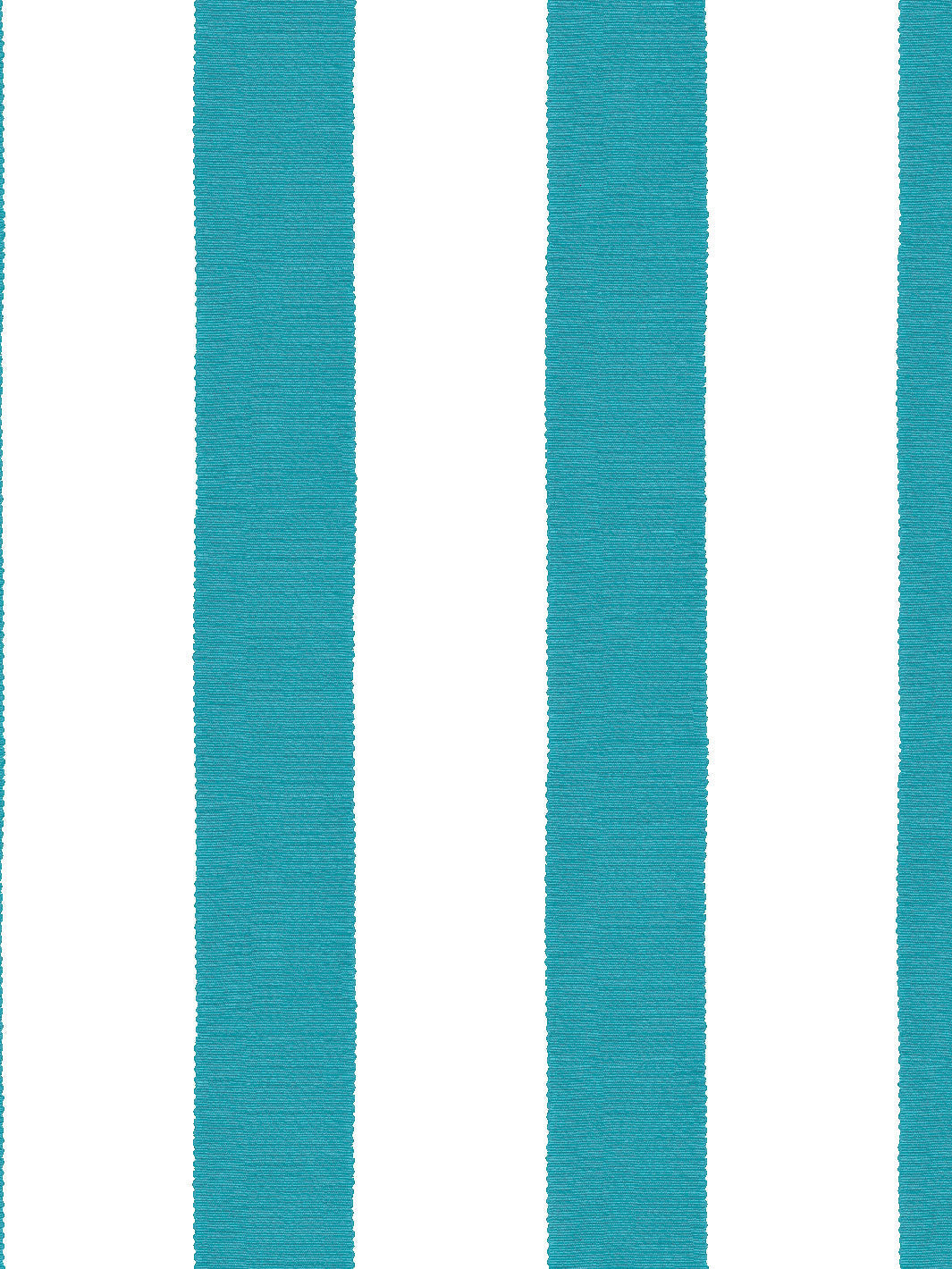 Sarah Jessica Parker Teal Grosgrain Stripe White Wallpaper - Elegant Home Decor for Living Room, Bedroom & Office