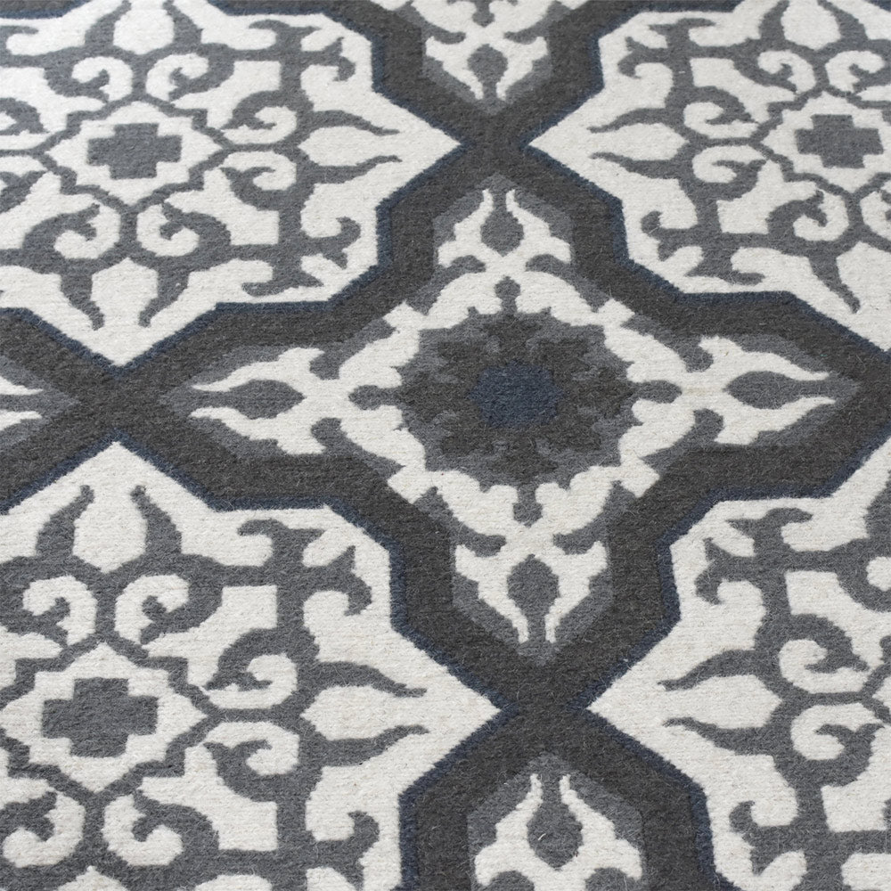 Hand Knotted Sonder Rug - Premium Handmade Wool Area Rug for Living Room, Bedroom, Dining Room - Soft & Durable Home Decor Floor Covering