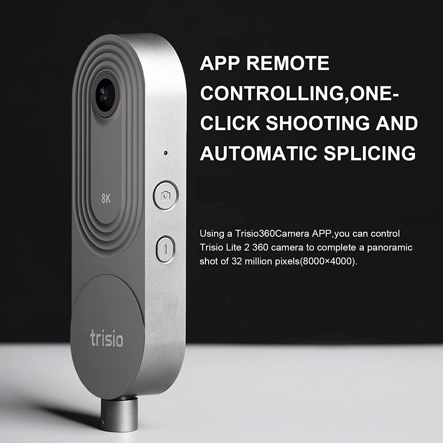 Trisio Lite 2 VR - 8K 360° Virtual Tour Camera with NodeRotate Technology | Includes Carrying Case, USB Cable, 60