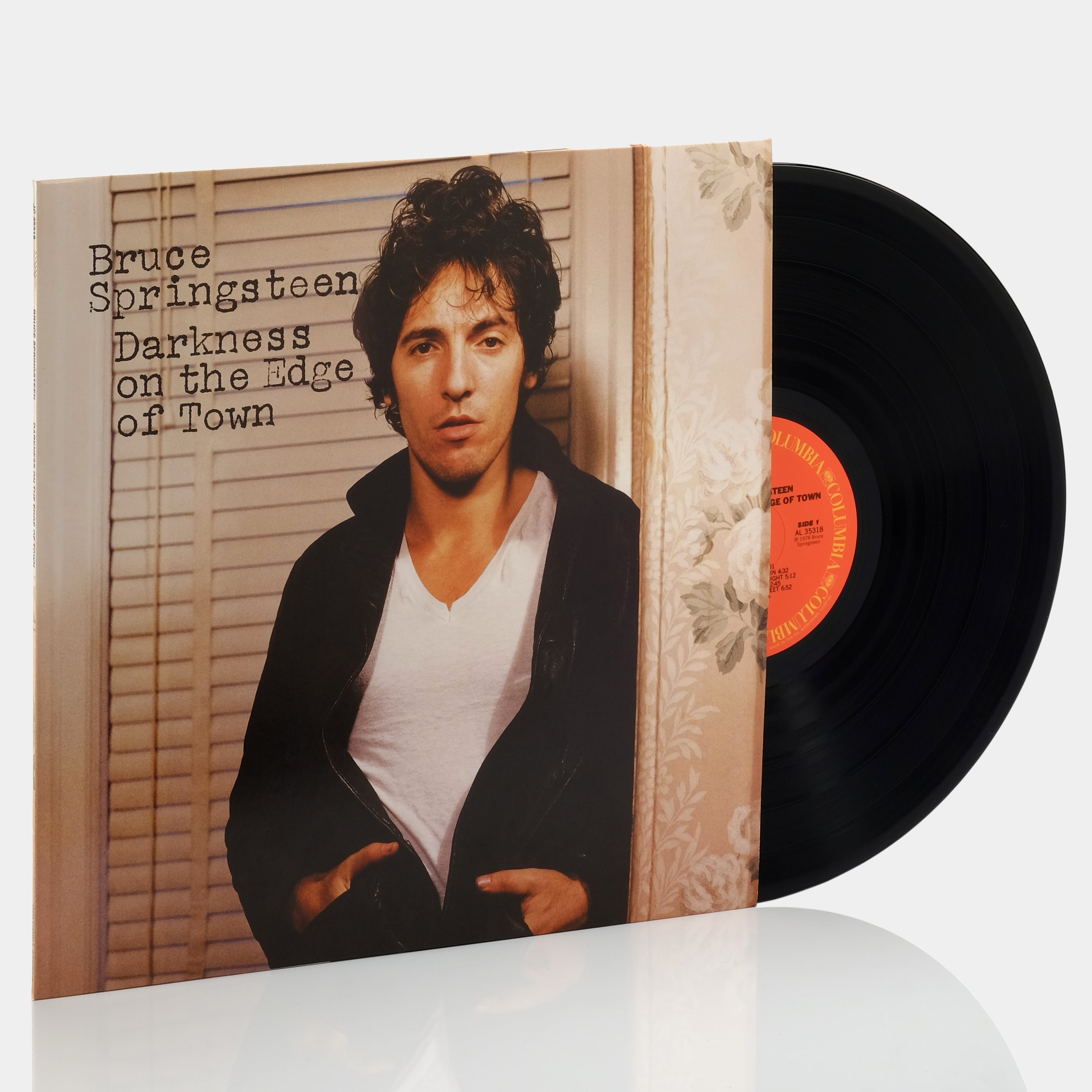 Bruce Springsteen Darkness on the Edge of Town LP Vinyl Record Album - Classic Rock Music Collectible for Home Listening & Gift Giving