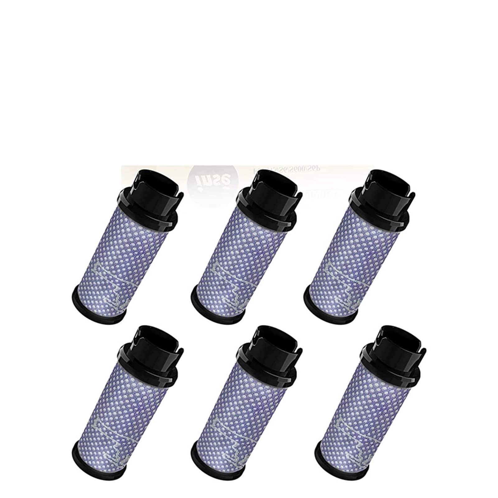 **6-Pack Vacuum Cleaner Filter Replacement for Inse N5 S6 S6P S600 Cordless Vacuums - HEPA Dust Filters for Kitchen, Pet Hair & Home Cleaning**