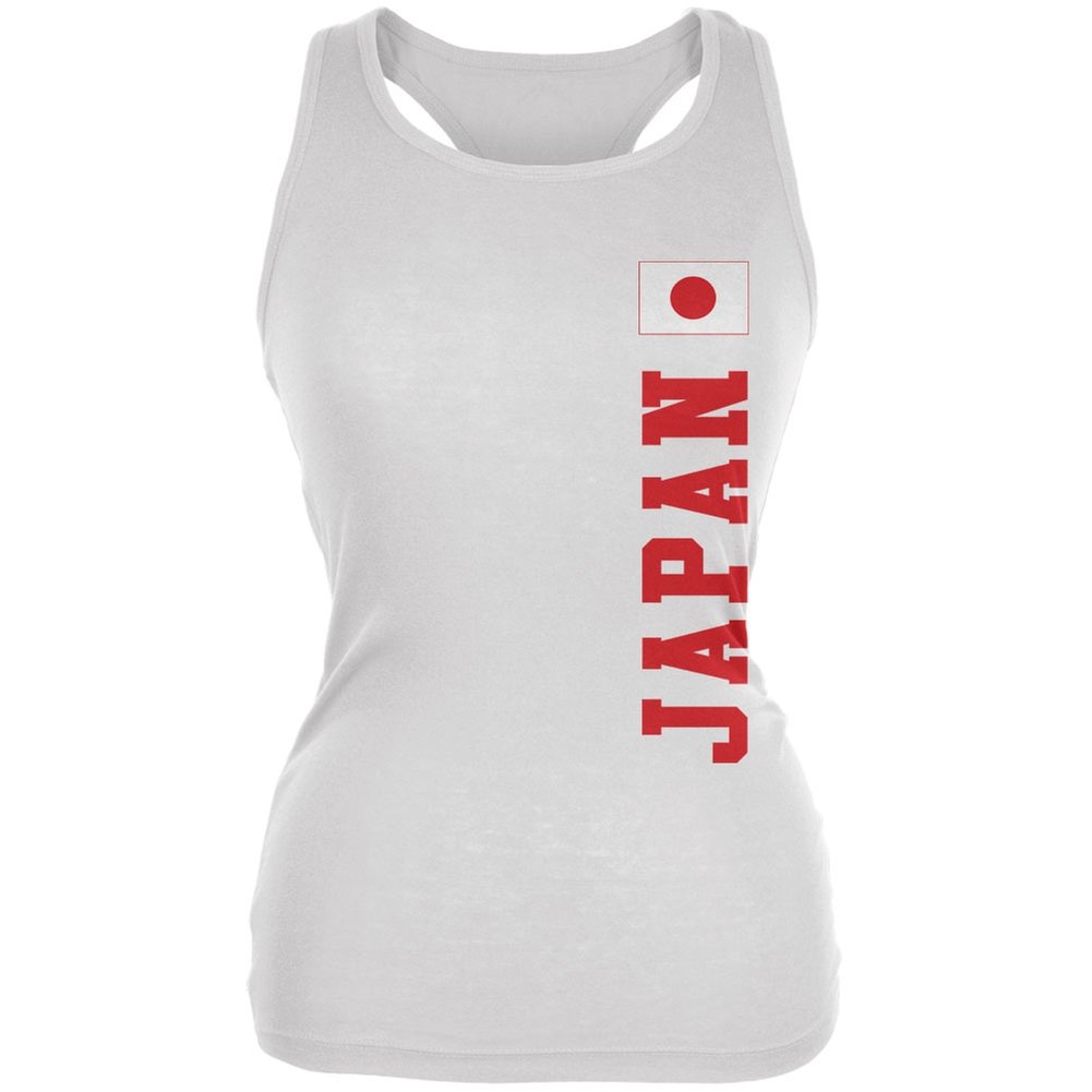 FIFA World Cup Japan White Juniors Soft Tank Top - Medium Size - Perfect for Soccer Games, Fan Events & Summer Outfits