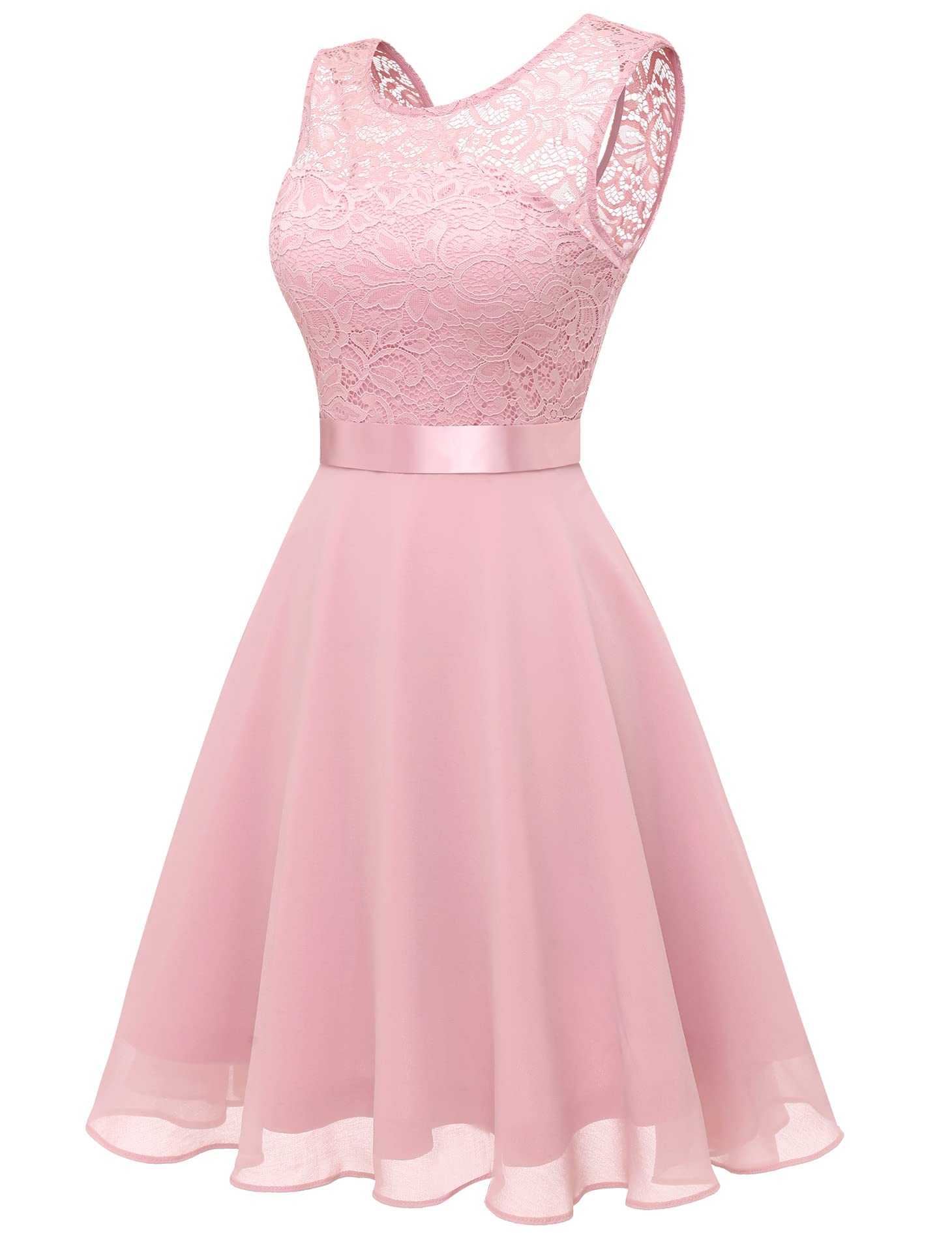 BeryLove Women's Short Prom Dress Lace Formal Gown - Wedding Guest, Cocktail Party, Bridesmaid Dress for Special Occasions | Perfect for Homecoming, Anniversary & Evening Events