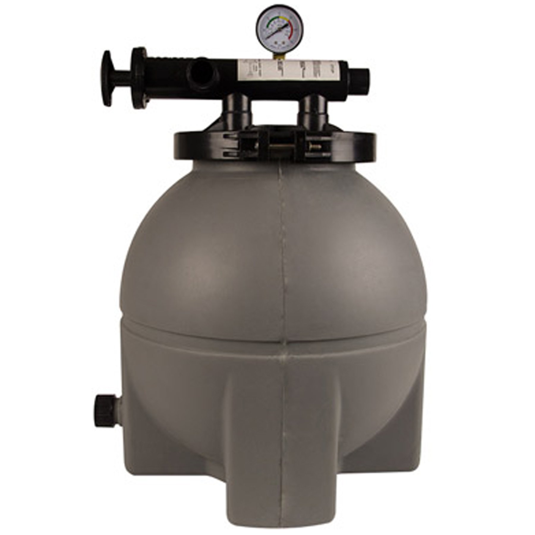 Rx Clear Patriot 8-Inch Sand Filter for Above Ground Swimming Pools – 25 Lb Sand Capacity, Up to 6,000 Gallons – Perfect for Backyard, Inflatable & Portable Pools