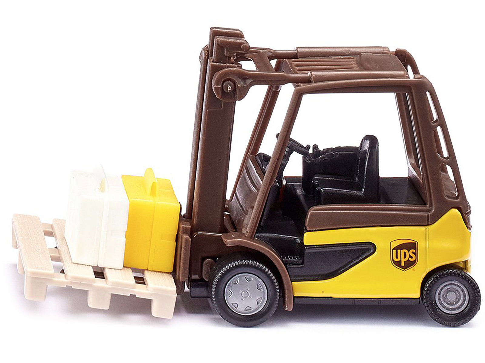 Siku 3-Piece UPS Diecast Truck Models Set - Collectible Miniature Delivery Vehicles for Kids & Adults - Perfect for Play, Display, and Gifts