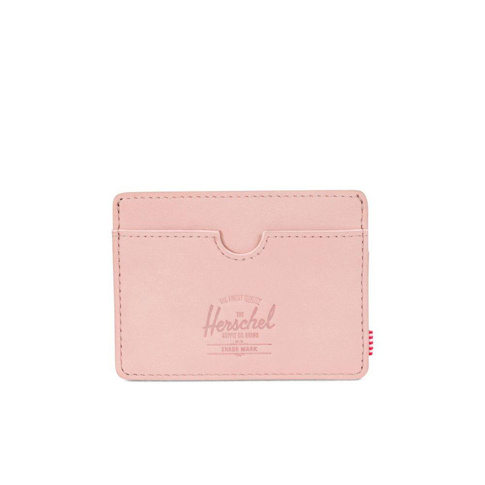 Herschel Beaded Collection Charlie Wallet - Ash Rose Nubuck Leather Crossbody Wallet for Women | Perfect for Travel, Shopping & Everyday Use