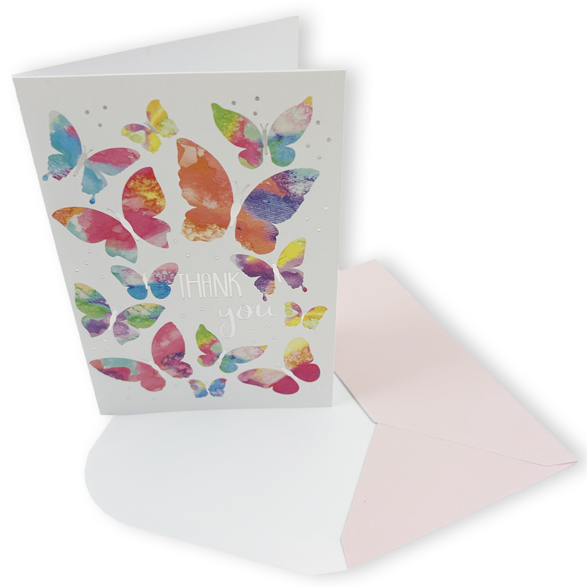 Butterfly Dreams Thank You Note Cards - Elegant Floral Stationery for Gifts, Appreciation & Special Occasions - Perfect for Weddings, Birthdays & Thank You Notes