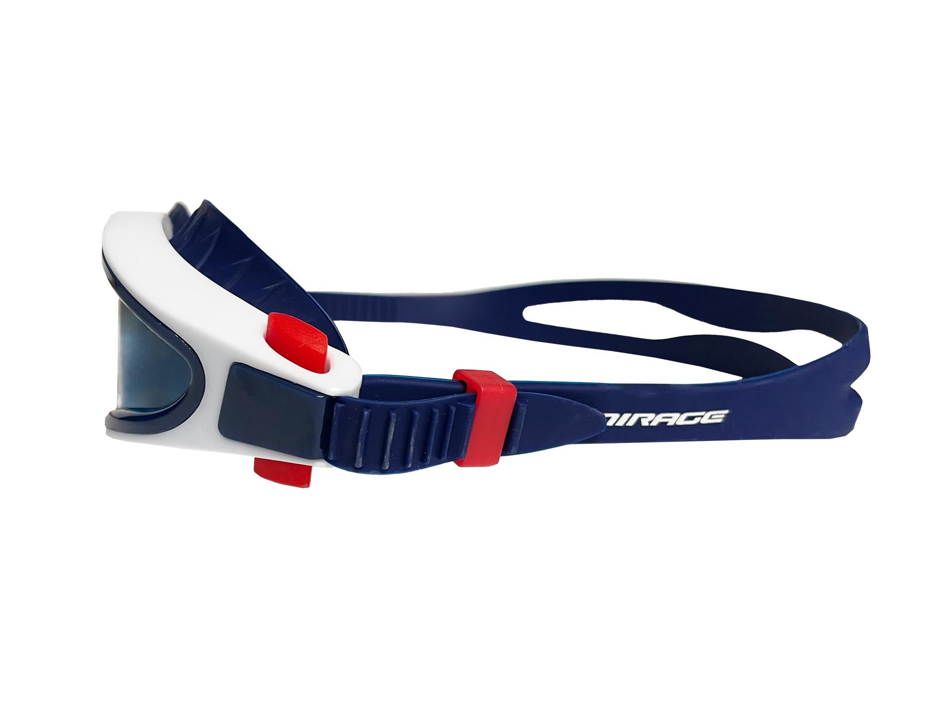 Mirage Sports Adult Swimming Goggles - Anti-Fog UV Protection Swim Goggles for Men & Women - Comfortable & Leak-Proof Design for Pool, Beach & Open Water Swimming - Blue