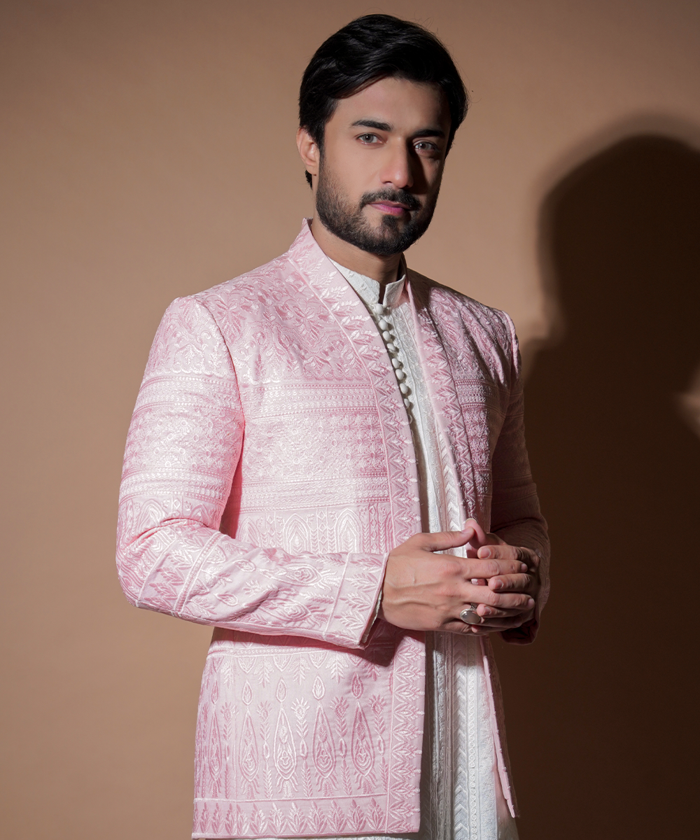 Trendy Blush Front Open Jacket Set for Women - Stylish Casual & Office Wear - Perfect for Spring & Fall Outfits