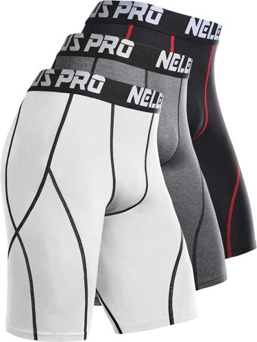 6012# Grey/Black(red Stripe)/White,3 Pack