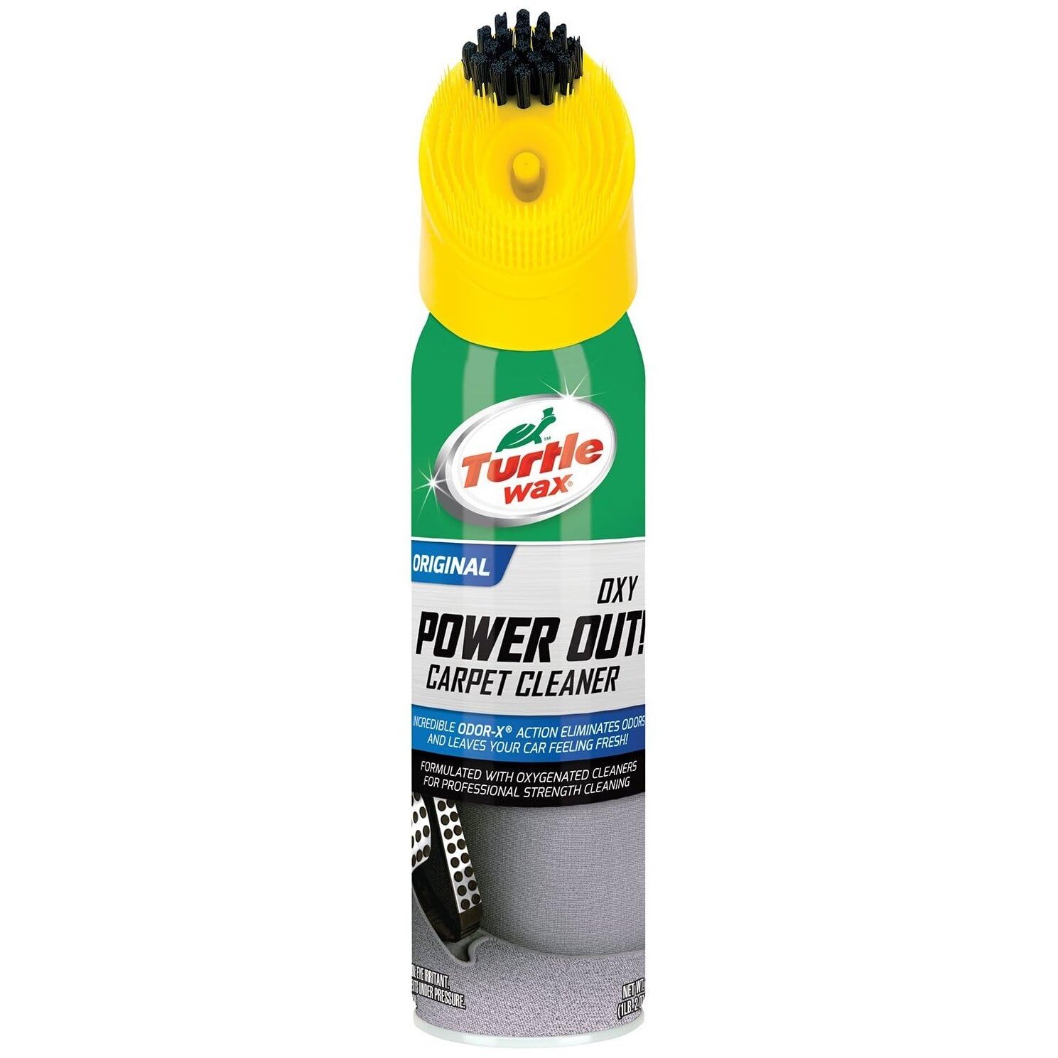 Turtle Wax Power Out! Carpet and Mats Cleaner 18 oz (6 Pack) - Heavy Duty Car Interior Cleaner for Stains, Odors & Dirt - Perfect for Cars, Trucks, SUVs & Home Use