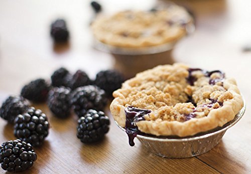 KitchenDance 3-Inch Round Disposable Aluminum Foil Tart Pans - 301/500 Count for Baking Pies, Tarts & Desserts - Perfect for Home Baking, Party Treats & Holiday Cooking - Non-Stick & Easy Clean