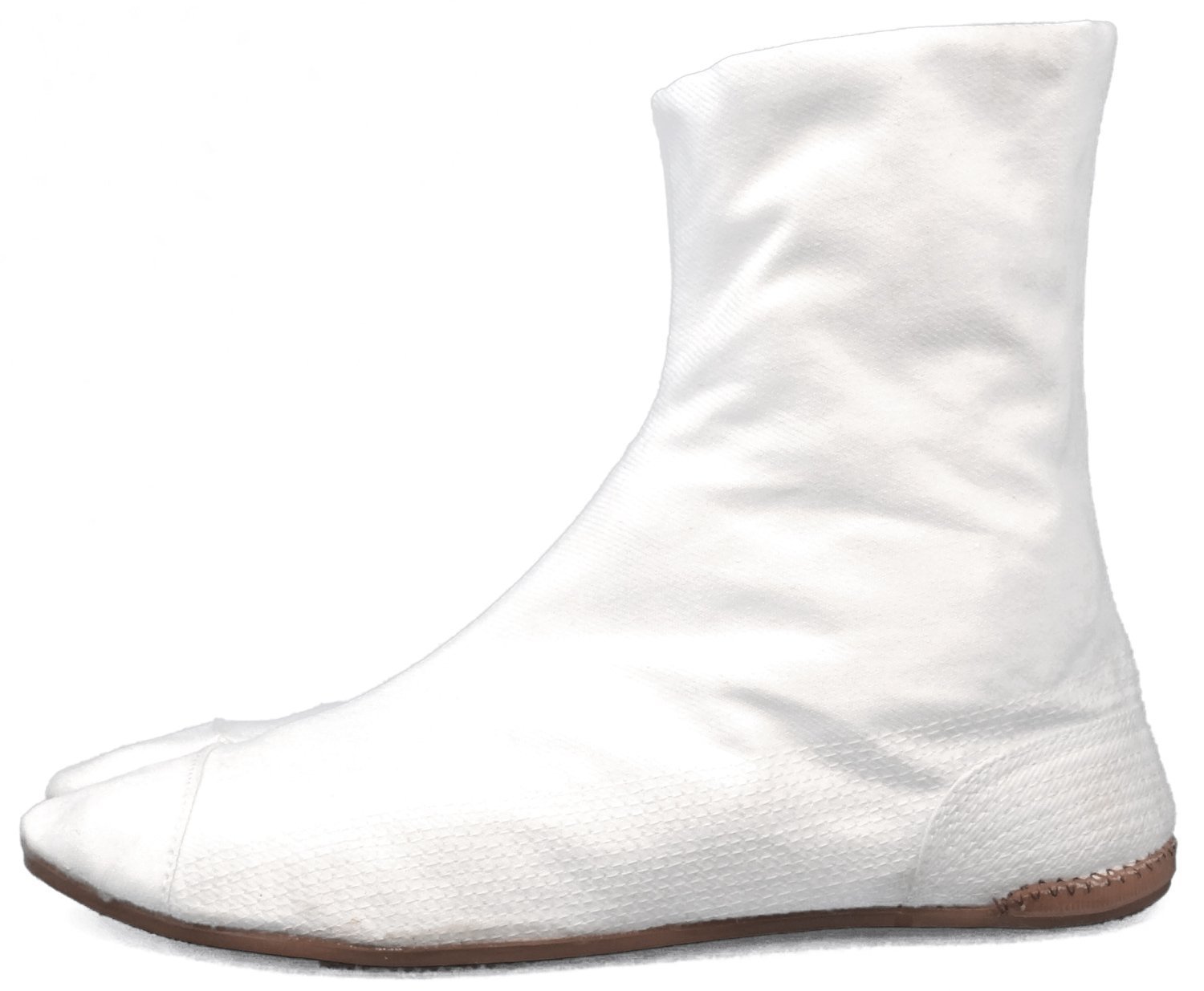 Ninja Tabi Shoes - Low Top Comfort Cushioned Split Toe Boots for Martial Arts & Cosplay - White (7 Clips) - Perfect for Karate Training, Anime Conventions & Ninja Costumes