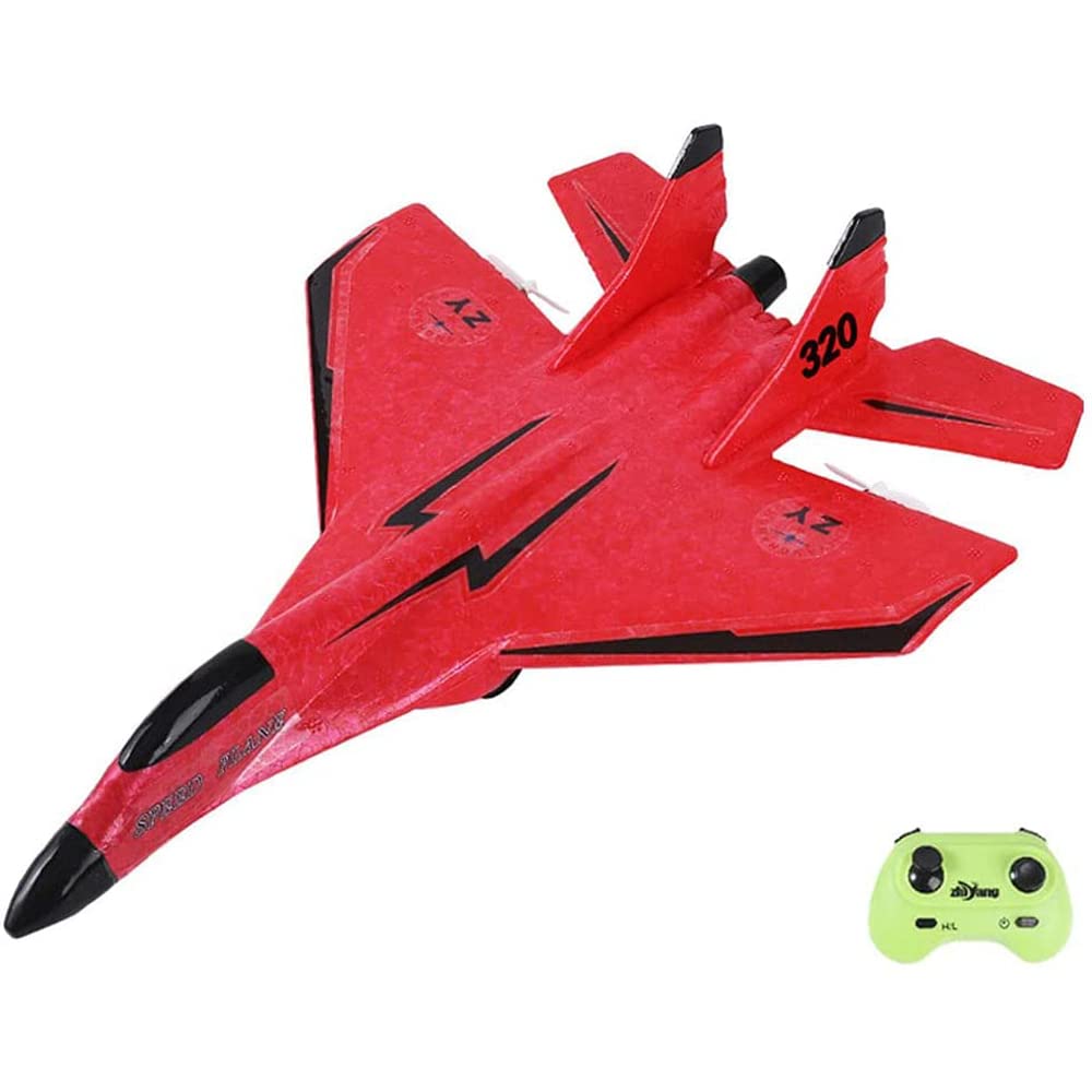 **KAPOHU 2.4GHz Remote Control Airplane - Ready to Fly RC Plane with Multiple Flight Modes, EPP Foam Glider for Kids & Adults - Beginner to Advanced Training - Red | Outdoor Fun, Backyard Flying, Hobbyist Practice**