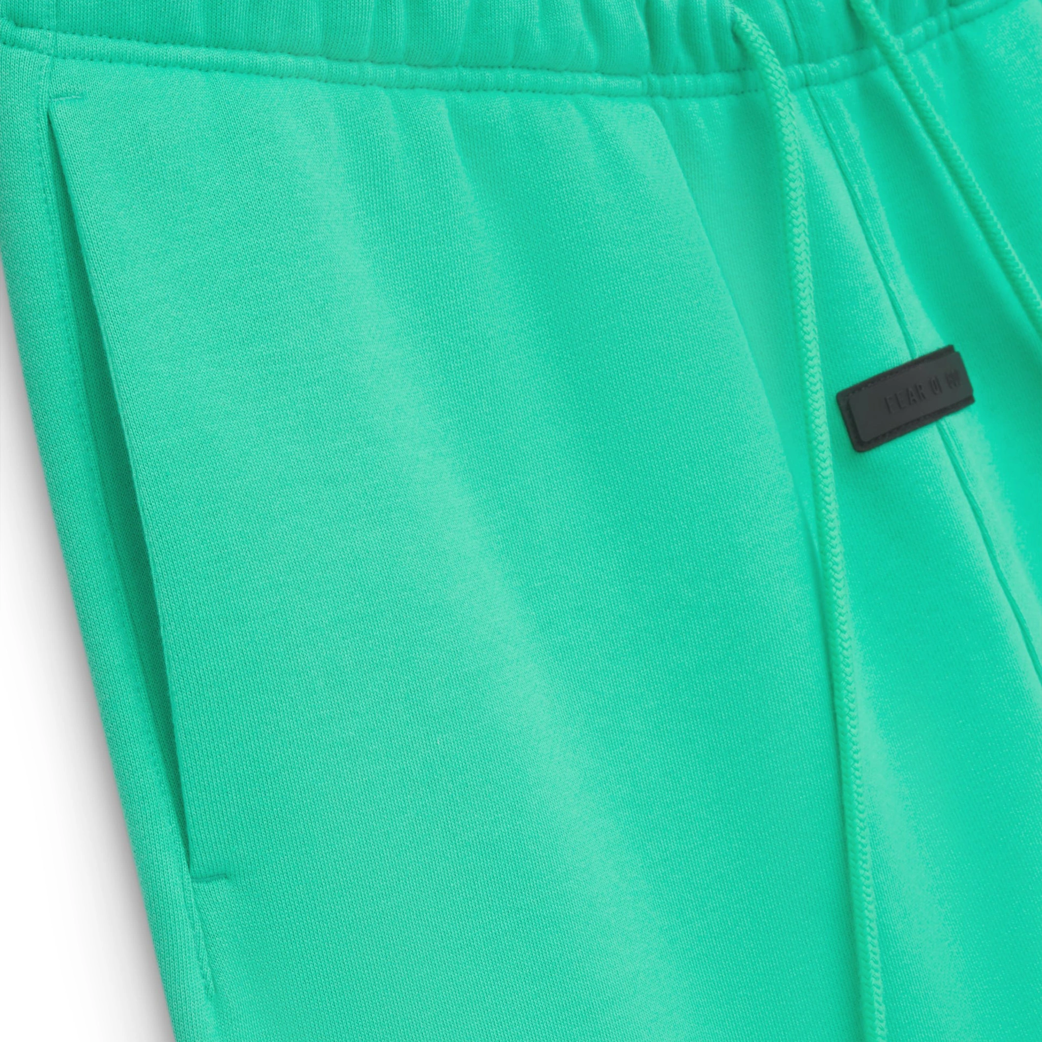 Fear of God Essentials Mint Green Shorts for Men - FW23 Collection | Casual Summer Wear & Lounge Shorts for Comfort & Style