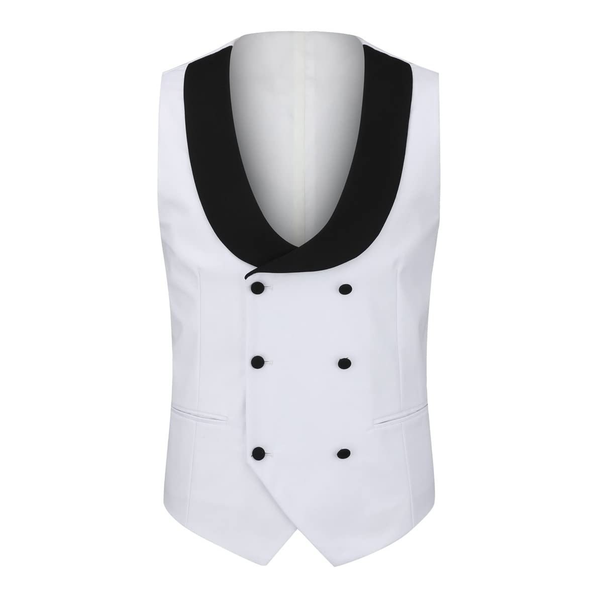YFFUSHI Men's Slim Fit 3 Piece Suit Set - One Button Blazer, Vest & Dress Pants for Prom, Wedding & Business | Formal Attire for Special Occasions