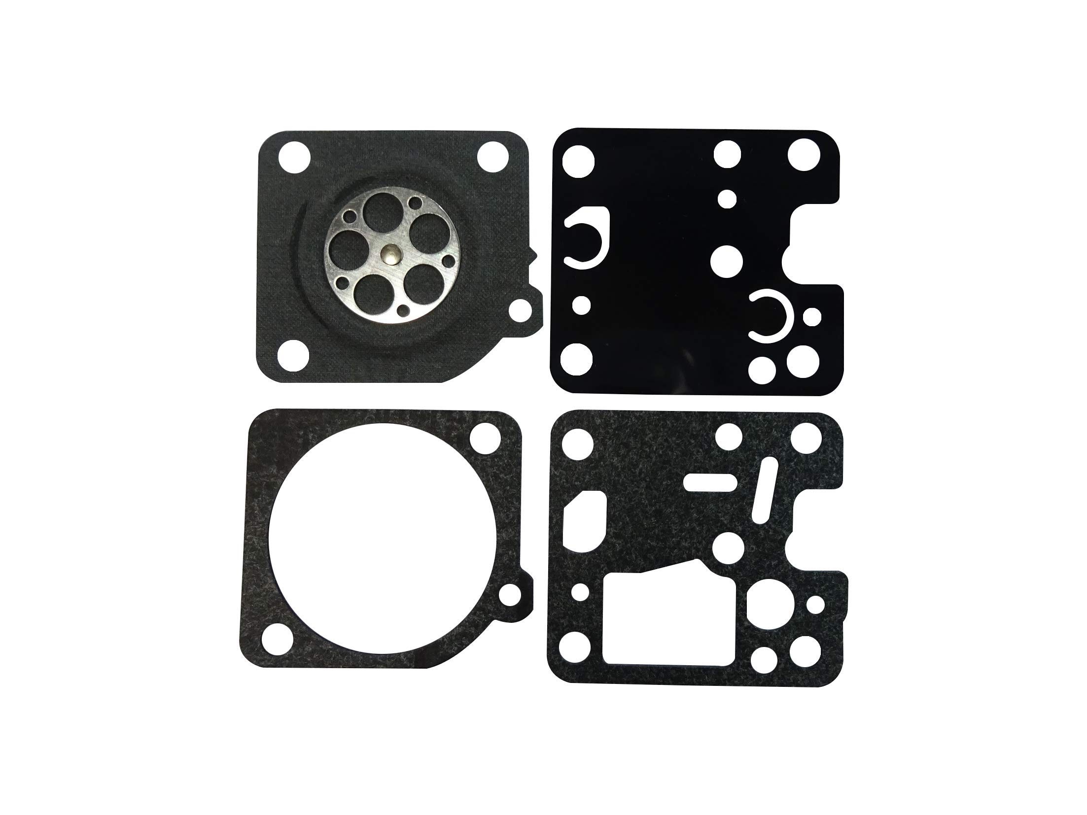 CTS Carburetor Gasket & Diaphragm Kit - Compatible with Echo GT200 SRM200 SRM255 Trimmer, HC-160 HC-180 HC-200 HC-331ES Hedge Cutter, HCR-161ES PB-251 Blower - Replaces ZAMA GND-106 - Perfect for Small Engine Repair & Maintenance