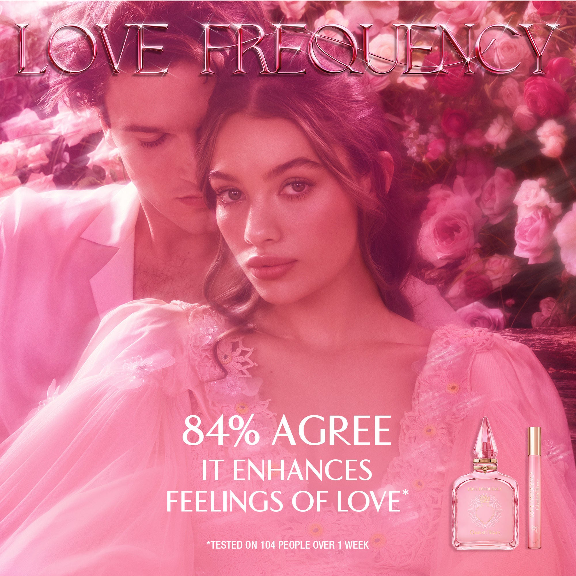 Charlotte Tilbury Love Frequency Eyeshadow Palette - Luxury Makeup for Stunning Eye Looks | Perfect for Date Night, Parties & Special Occasions