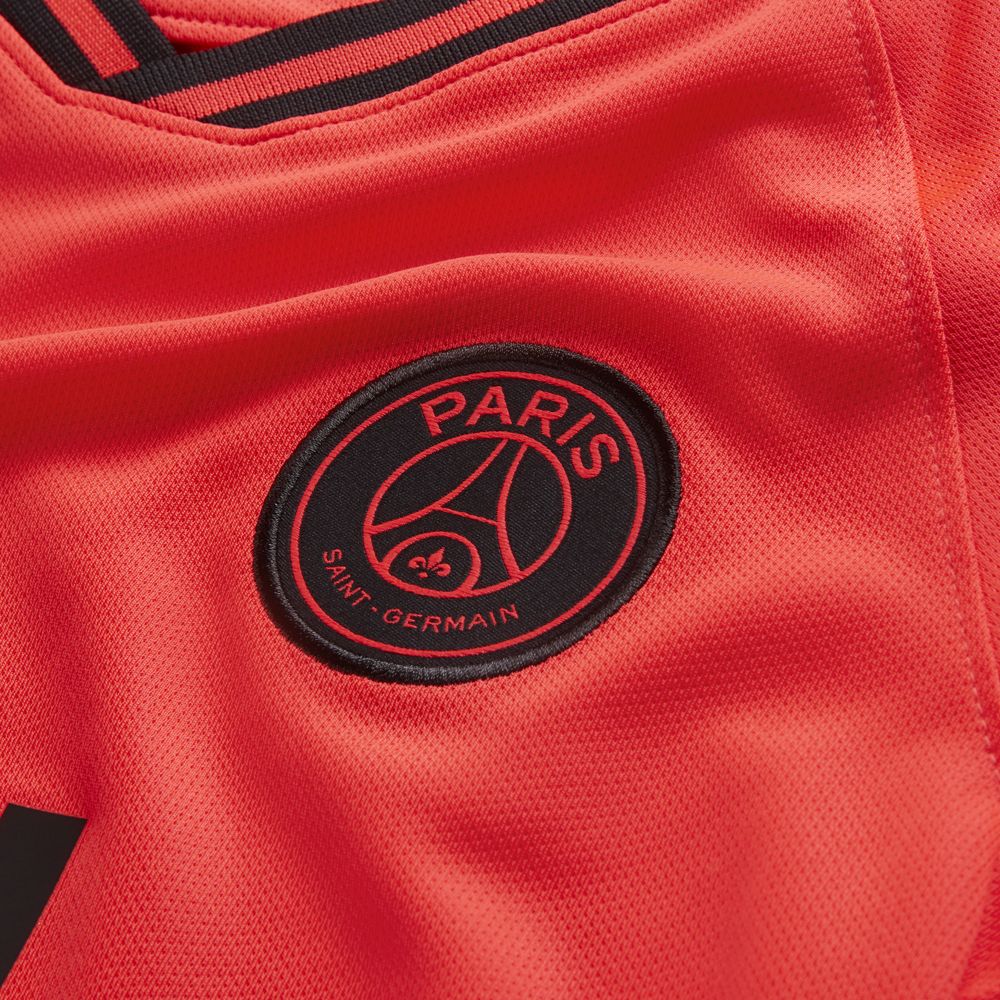 Nike Jordan x Paris Saint Germain 2019/20 Stadium Away Big Kids' Soccer Jersey - Authentic PSG Football Shirt for Youth - Perfect for Match Day, Training & Fan Support