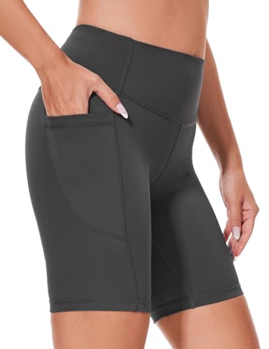 Shorts-solid Dark Grey
