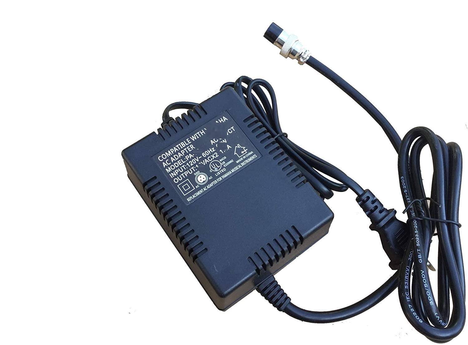 Yamaha MW12C & MW12CX USB Mixing Studio Replacement AC Adapter Power Supply - Compatible Charger for Home & Professional Audio Recording Setup