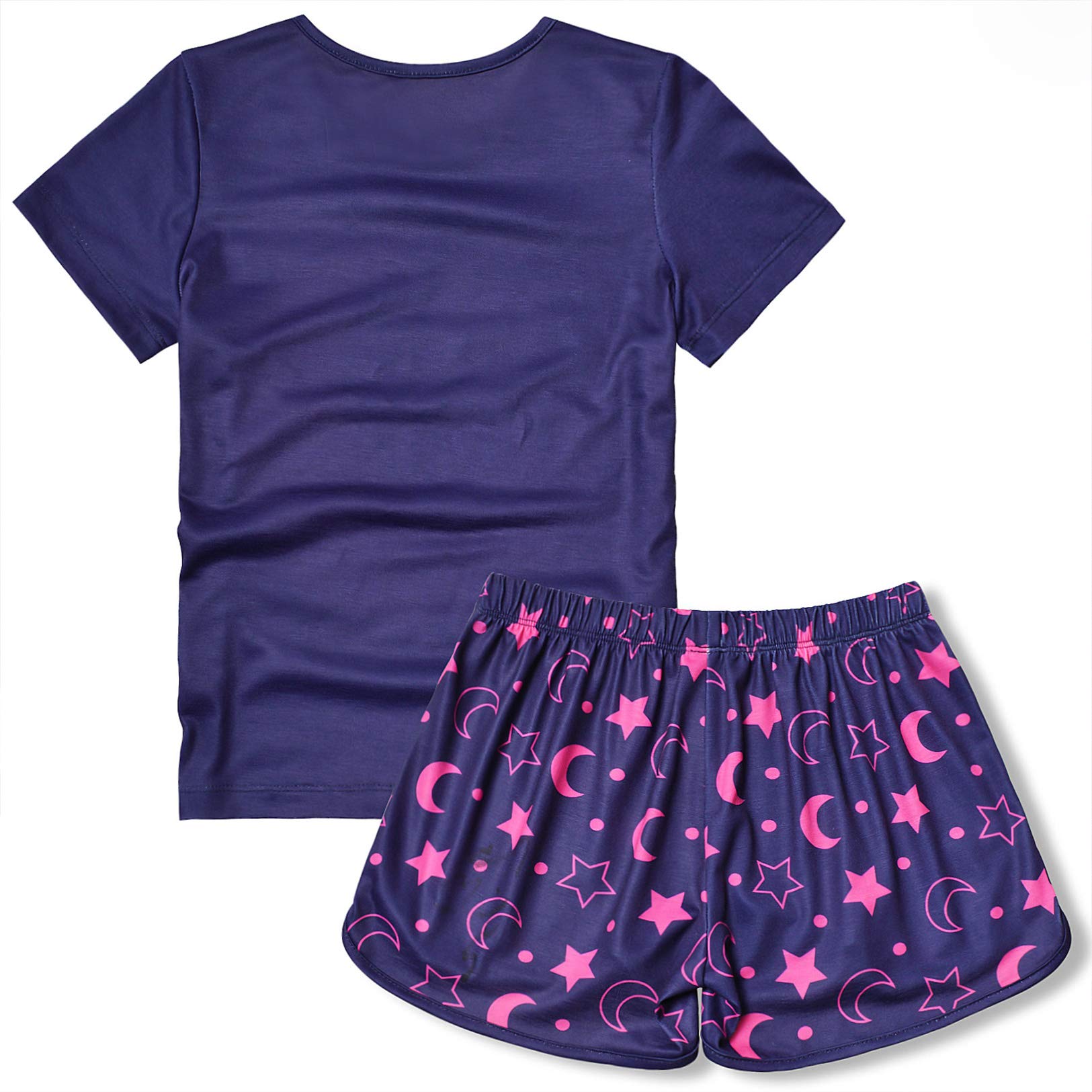 Girls Cotton Pajama Sets - Summer Short Sleeve Sleepwear for Kids & Toddlers - Perfect for Bedtime & Sleepovers