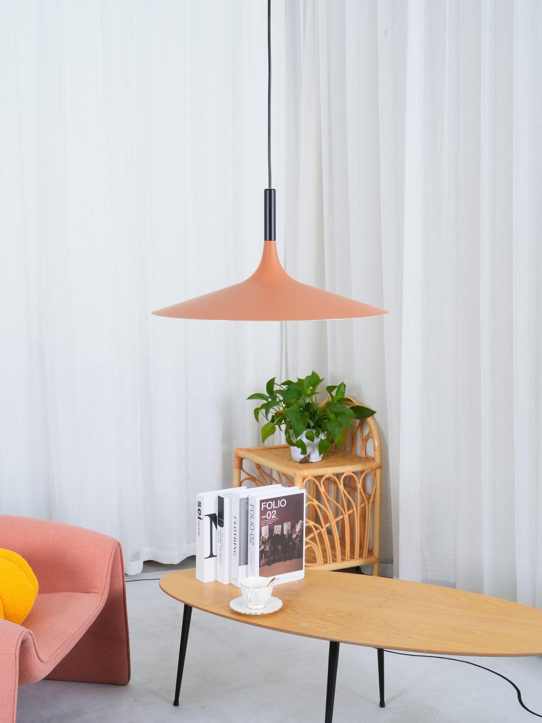 Aplomb Modern Metal Pendant Light - Industrial Style Ceiling Hanging Lamp for Kitchen Island, Dining Room & Bedroom Lighting