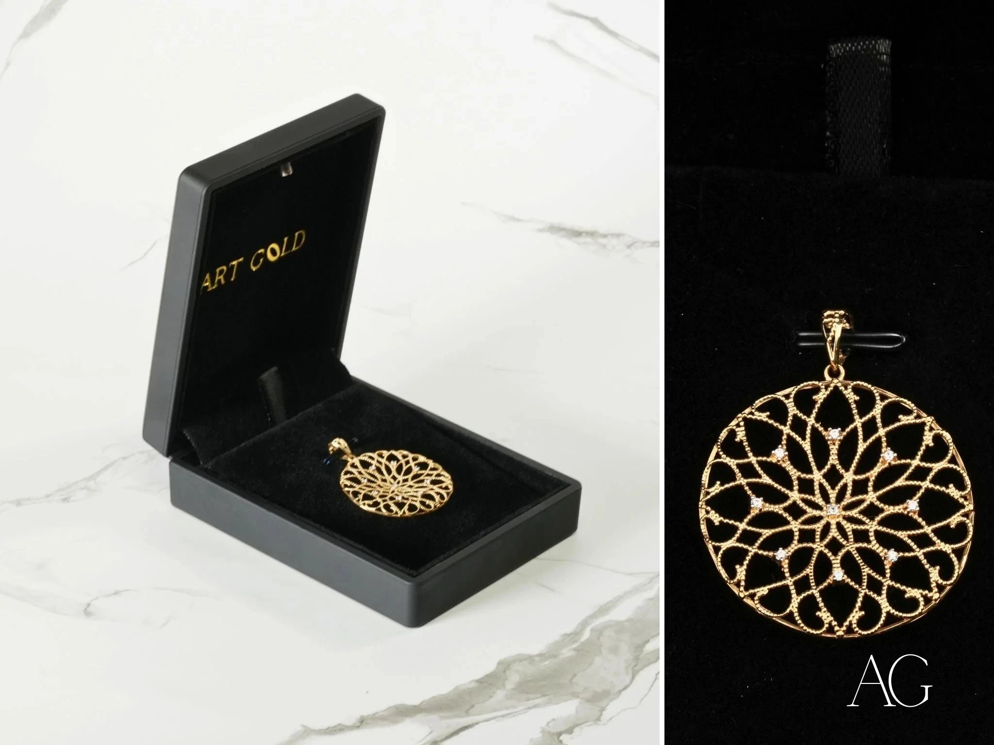 Blossom Spark Flower Pendant Necklace - Elegant Floral Jewelry for Women - Perfect Gift for Valentine's Day, Anniversary & Special Occasions