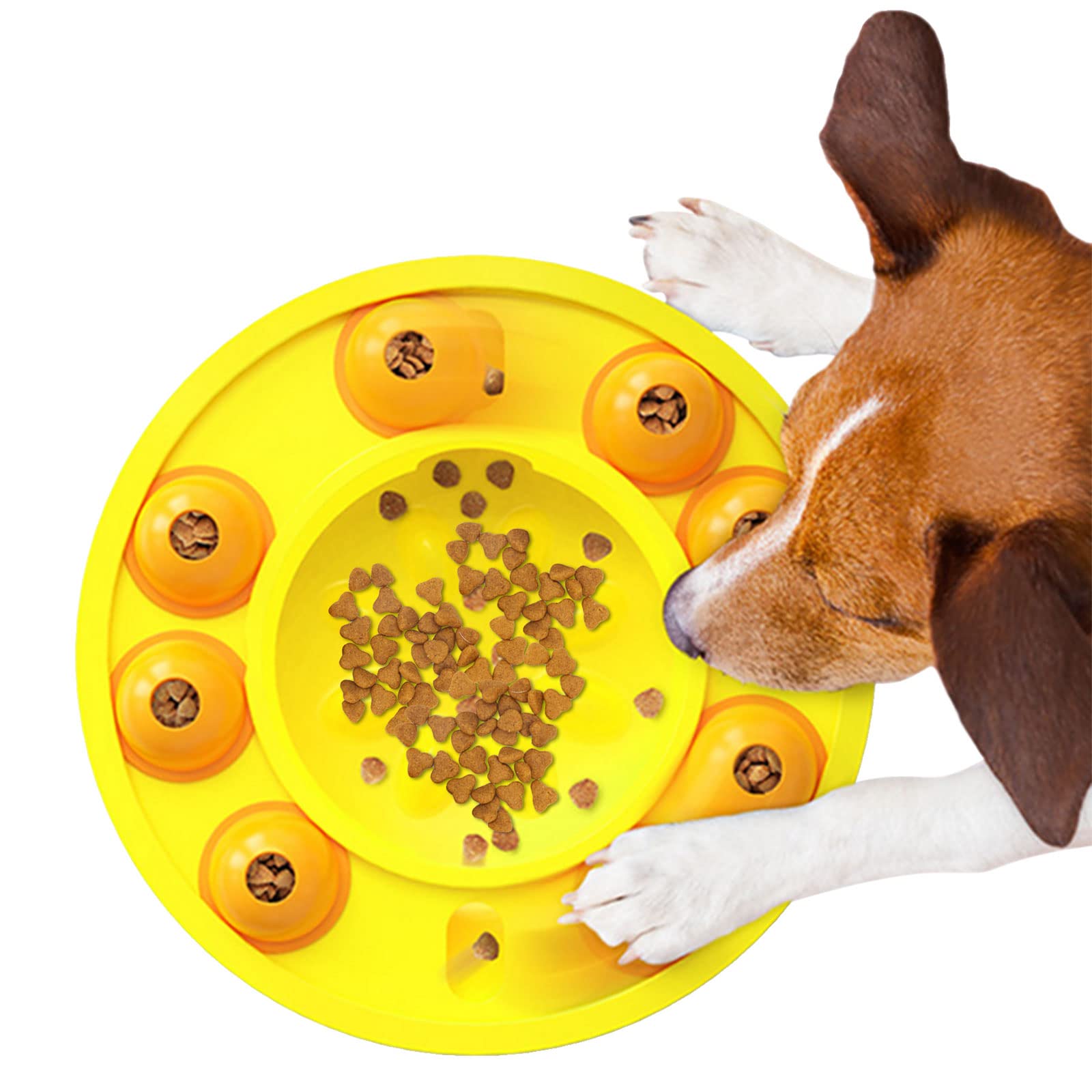 Interactive Dog Puzzle Toys for Treat Training & Mental Stimulation - Slow Feeder Puzzle Game for Small, Medium & Large Dogs - Perfect for Boredom Relief & Digestion Aid During Training Sessions
